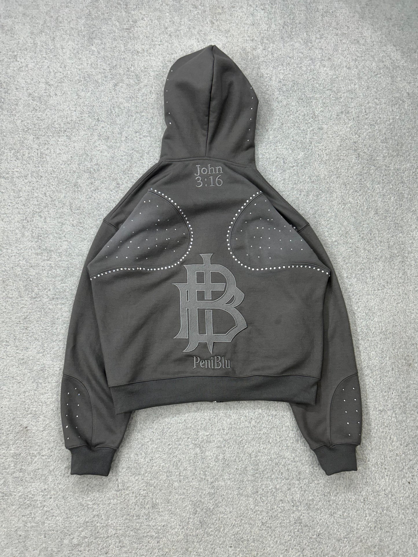 Gray Salvation Hoodie