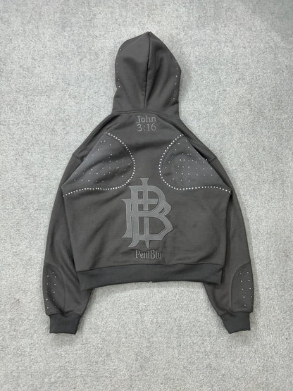 Gray Salvation Hoodie