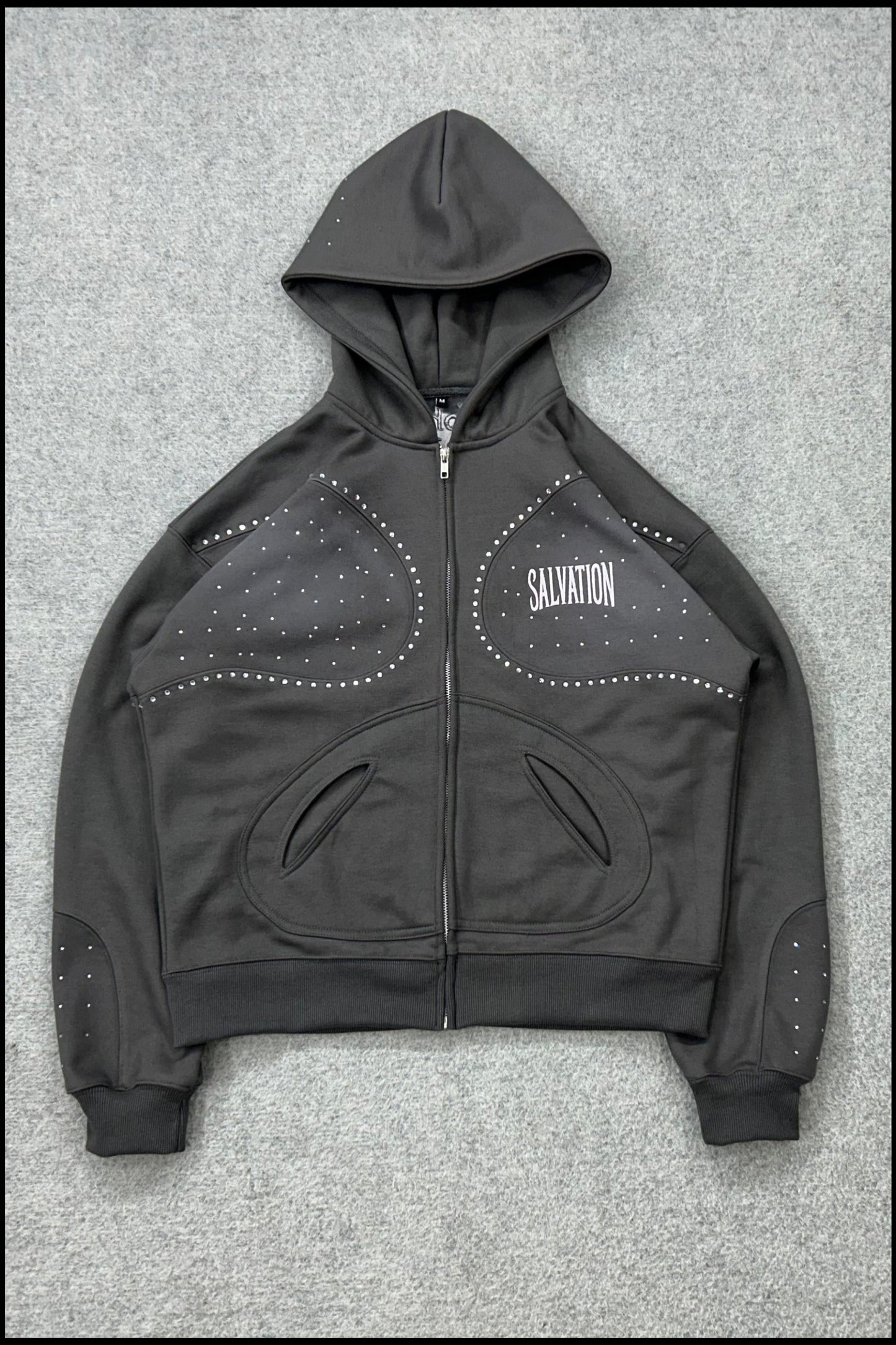 Gray Salvation Hoodie