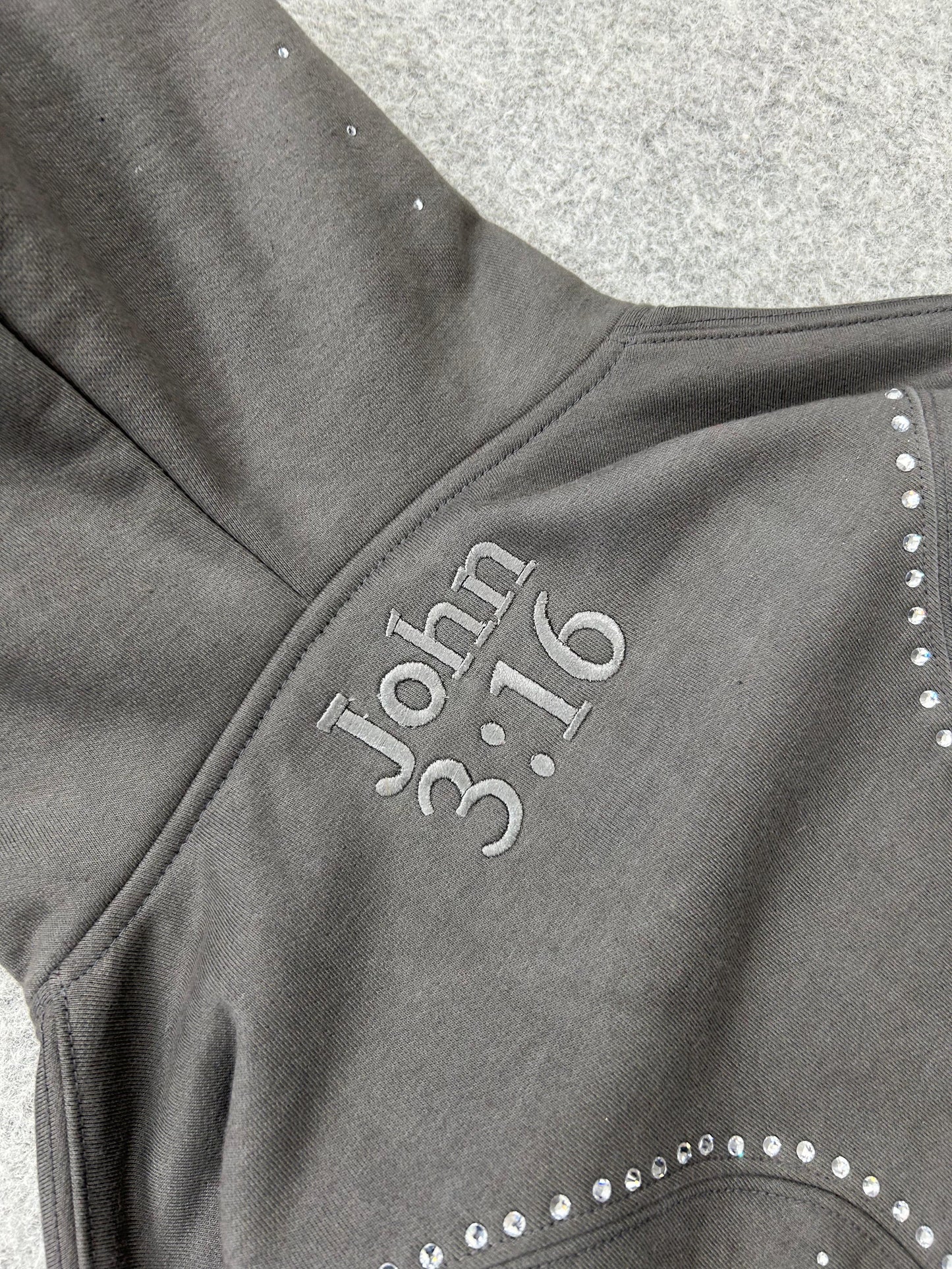 Gray Salvation Hoodie